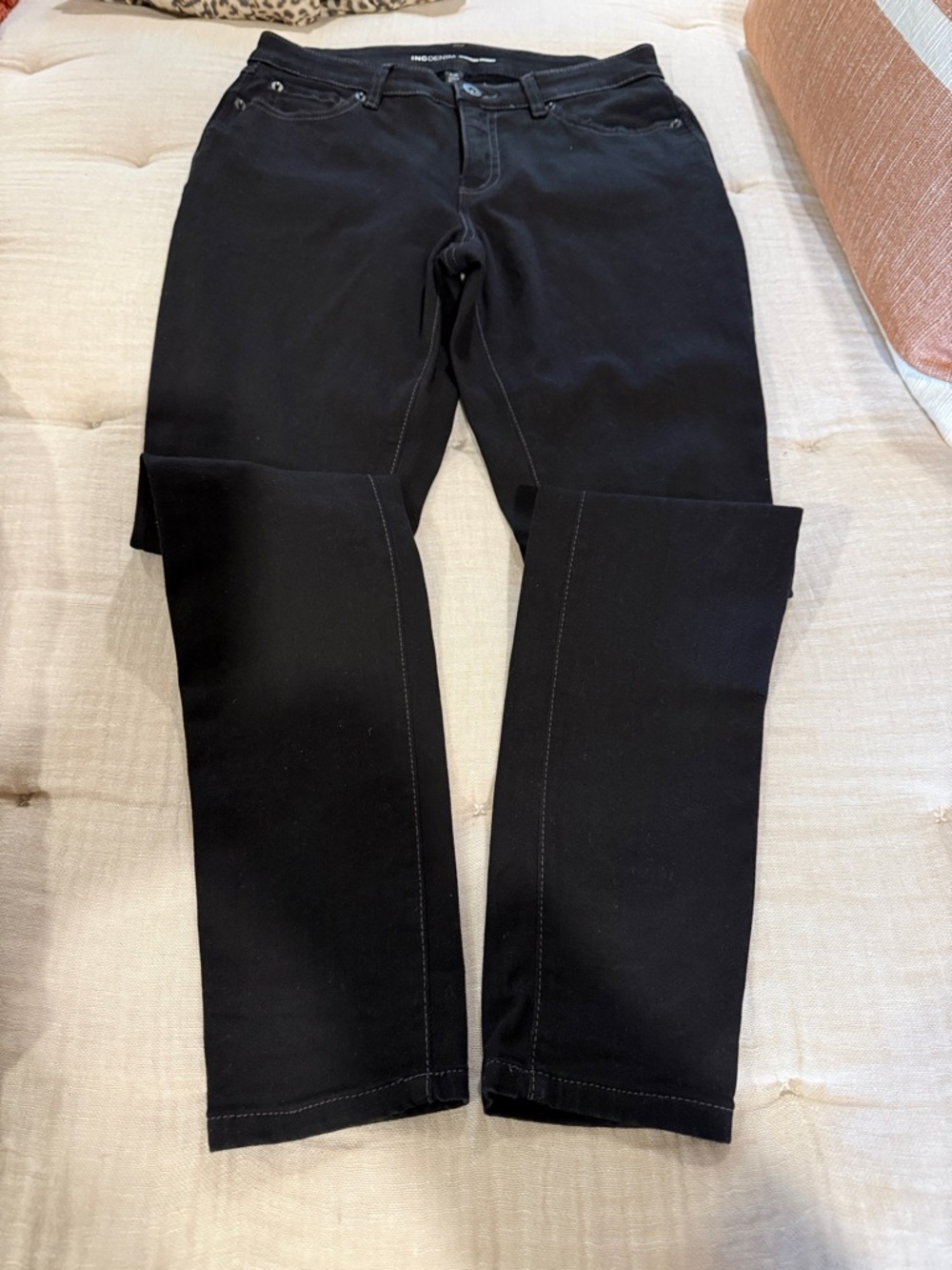 INC Denim Black Skinny Jeans — Slim Stretch Fit